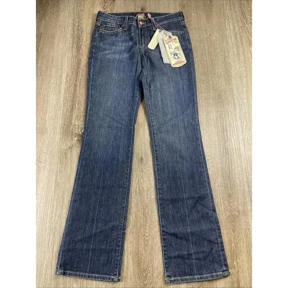 Lucky Brand Selvedge USA Made Flap Pocket Jeans Women's 27 / 4 Easy Rider 2 Pair - Picture 2 of 16